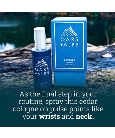 Oars + Alps Ascend Cologne and Body Spray Valentines Gifts for Him Blends Sunwashed Cedar with Warm Cardamom Scent TSA Friendly 1 Fl Oz - Buy Online on SooperMarket.com