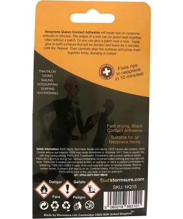 Stormsure Neoprene Queen Wetsuit Repair Adhesive 15g - Fix Tears and Leaks Quickly! - Buy Online on SooperMarket.com