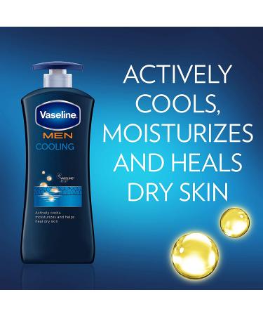 Vaseline Men Healing Moisture Cooling Body Lotion 20.3 Fl. Oz - Pack of 4 - Buy Online on SooperMarket.com
