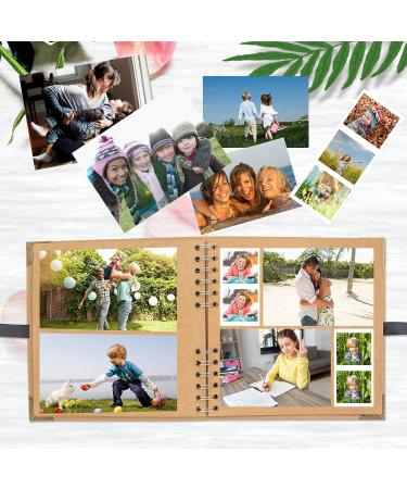8x8 Inch DIY Scrapbook Album - Perfect for Wedding, Anniversary, and Family Photos - Buy Online on SooperMarket.com