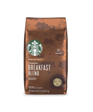 Starbucks Medium Roast Ground Breakfast Blend - 1 bag (20 oz)