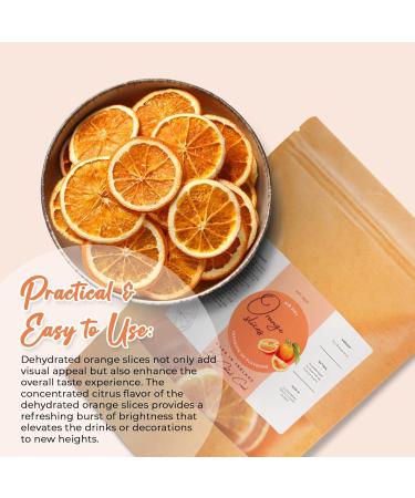 Cocktail Crowd Dried Orange Slices Wheels Cocktail Garnish Orange Slices Nothing Added Dehydrated Gluten & Sugar Free Orange Slices for Drinks Fruits for Drinks Cocktail Gins (35.00 Grams) 35.0 grams - Buy Online on SooperMarket.com