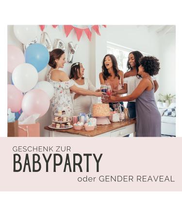 Lilejo Funny Baby Gift: Change Nose Bracket for Diapers Perfect for Baby Showers Birthday Parties & Gender Reveals in Turquoise - Buy Online on SooperMarket.com