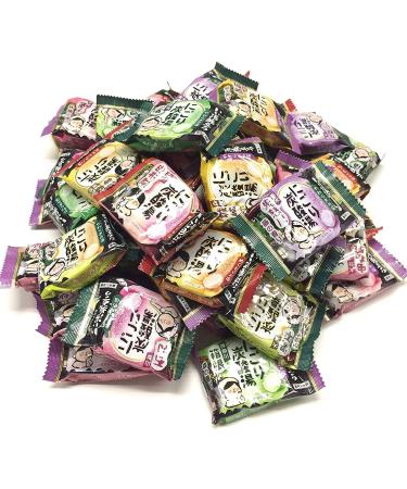 Samurai Hot Spring Carbonated Bath Powder Assortment Pack - 48 Packets (12 Scents) | Hakugen Earth Japanese Bath Salt - Buy Online on SooperMarket.com