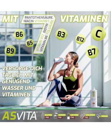 Asvita Sugar-Free Beverage Syrup | 1L Raspberry Fresh Mix - 26 Delicious Flavors | International Shipping Available - Buy Online on SooperMarket.com