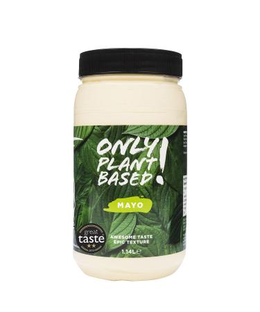 Only! Plant Based Vegan Mayo Mayonnaise Sauce 1.14 Litre (Pack of 1)