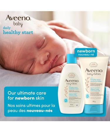 Aveeno Baby Daily Healthy Start Newborn Wash Oat Paraben-Free Body Wash Cleanser Delicate Skin Fragrance Free 236-mL - Buy Online on SooperMarket.com