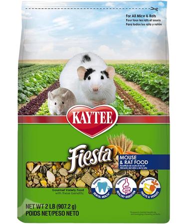 Kaytee Fiesta Mouse And Rat Food 2-Lb Bag