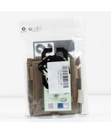 OneTigris MOLLE Tactical Pistol Magazine Pouch | M1911/92F/GLOCK | Reusable Brown Packaging - Shop Internationally! - Buy Online on SooperMarket.com