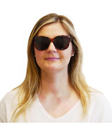 Shop Stylish Retro Mini Glasses - Prescription Sunglasses with Thick Frames & Free Case | Women's Leopard Brown Reading Glasses (1.0 D) - International Shipping - Buy Online on SooperMarket.com
