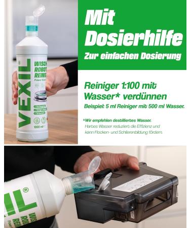 Vexil Floor Cleaner for Wiping Robots - 1L Power Concentrate | Biodegradable Strip-Free Solution for Parquet Tiles & Laminate - Made in Germany - Buy Online on SooperMarket.com