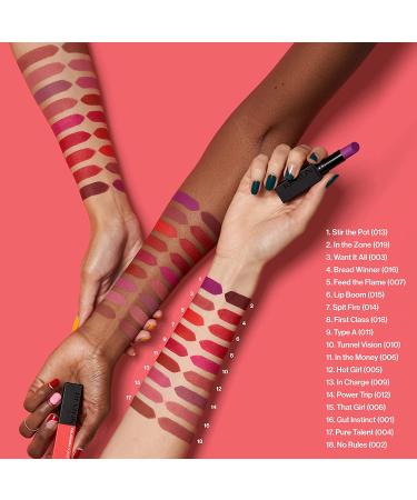 Revlon ColorStay Suede Ink Lipstick with Built-in Primer, Vitamin E Infused, Waterproof, Smudgeproof, Matte Color - 008 That Girl - Buy Online on SooperMarket.com