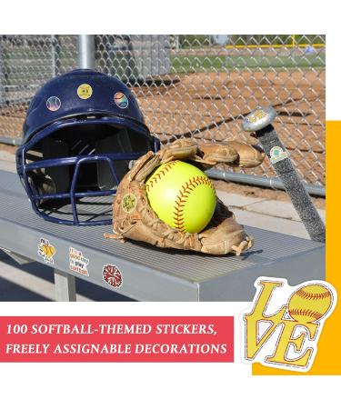 148 Pcs Softball Gifts for Girls - Party Favors Set with Drawstring Backpack, Cosmetic Bag, Scrunchies, Hair Bracelets, Stickers - Perfect for Softball Birthday Decorations - Buy Online on SooperMarket.com