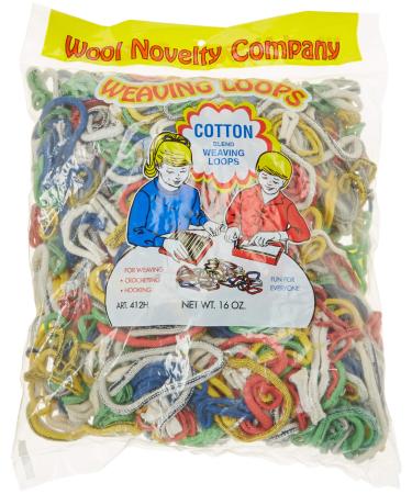Wool Novelty Cotton Weaving Loops 16oz-Assorted