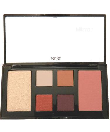 Tarte Everyday Neutrals Eye & Cheek Palette - 6 Eyeshadows Blush Highlighter in Neutral Shades