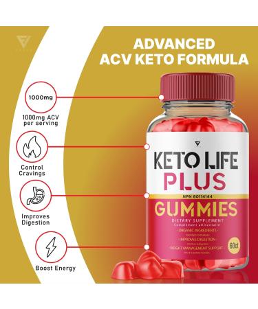 (3 Pack) Keto Life ACV Gummies KetoLife Advanced Strength Apple Cider Vinegar Ultimate Health Supplement Gummy Compl ment Alimentaire Ultime pour la Sant KetoLife Advanced Strength (180 Gummies) - Buy Online on SooperMarket.com