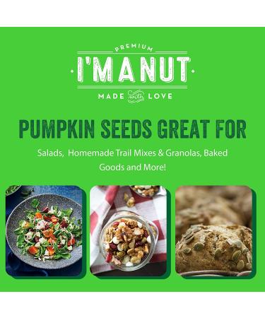 Raw Pumpkin Seeds (Papitas) 32 oz (2 lb) - Non-GMO | Preservative-Free | Resealable Bag | Premium Grade - Buy Online on SooperMarket.com