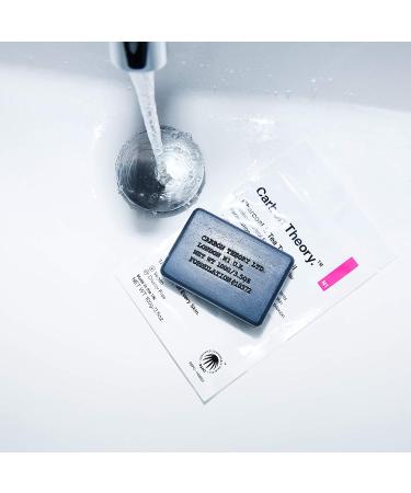 Carbon Theory Charcoal & Tea Tree Oil Facial Cleansing Bar | Travel-Friendly 100g - Buy Online on SooperMarket.com