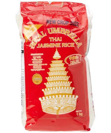 Royal Umbrella Thai Hom Mali Jasmine Rice Whole 1 kg - TRUTHM01