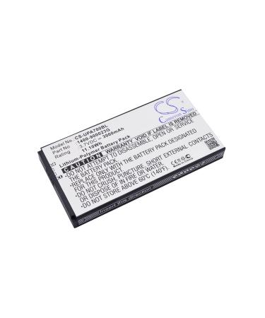 3000mAh Battery Replacement for Wasp DR4 2D DR3 2D 633809002175 (3.7V)