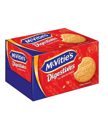McVitie's digestives 12 x 250 g - crispy cookies from Great Britain - incomparably delicious bisquits according to traditional recipe - original