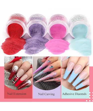 Saviland 36 Colors Acrylic Powder Set - Fall Winter Series | Nail Extension Starter Set for Salon & DIY - B4-36 Fall Colors Paradise - Buy Online on SooperMarket.com