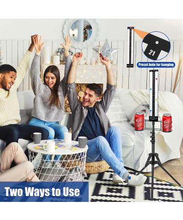 Hestiasko Cornhole Scoreboard 2 Sets - Metal Magnetic Score Keeper with Drink Holder - Easy Assembly - Perfect Outdoor Patio Game Accessory - Buy Online on SooperMarket.com