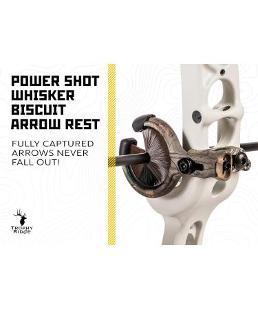 Trophy Ridge Power Shot Whisker Biscuit Camo Medium - Reliable Arrow Rest - Buy Online on SooperMarket.com