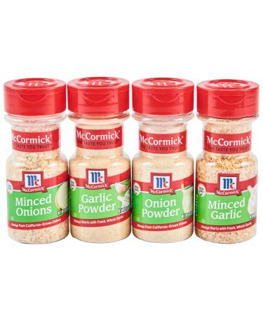 McCormick Garlic & Onion 4 Count Variety Pack, 1.02 lb 1.02 Pound (Pack of 1)