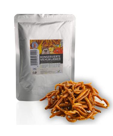 UGF Juicy Preserved Mealworms 140g Bag Bird Food Wild Birds All Year Round Hedgehog Food Squirrel Food Hamster Food