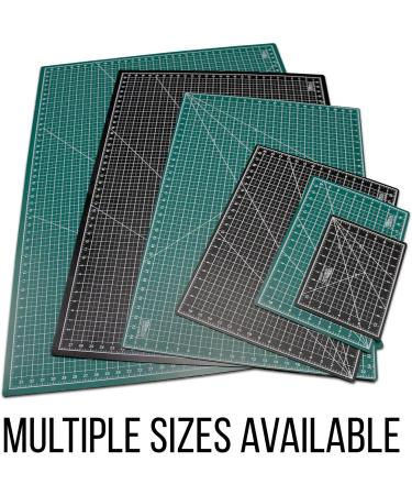 US Art Supply 24" x 36" GREEN/BLACK Professional Self Healing 5-Ply Double Sided Durable Non-Slip Cutting Mat Great for Scrapbooking  Quilting  Sewing and all Arts & Crafts Projects - Buy Online on SooperMarket.com