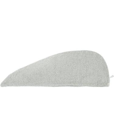 ERINA Cotton Hair Wrap Towel Pack of 2 - Super Soft Twist Turban with Button for Women - Great for Home, Hotels, Salons, Spas - Grey (2 Pack) - Buy Online on SooperMarket.com