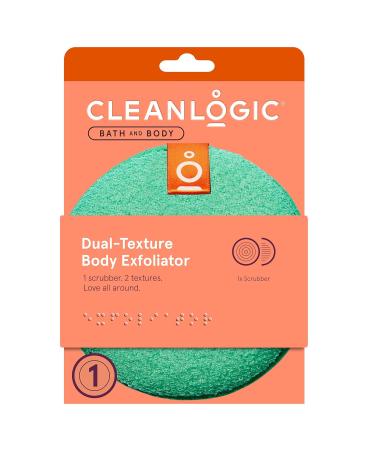 Cleanlogic Exfoliating Round Dual Texture Body Scrubber - Pack of 12 - Buy Online on SooperMarket.com