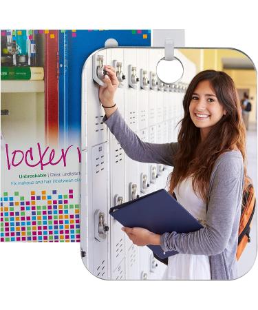 Shave Well Anti-Fog Shower Mirror for Office, Gym & School Lockers | Fogless Bathroom Mirror with Handheld Option | Hanging Shower Mirror - Buy Online on SooperMarket.com