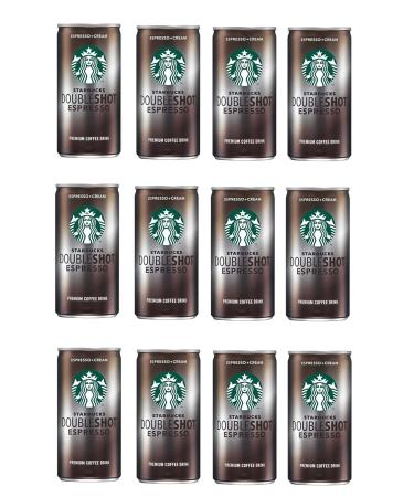 Starbucks Doubleshot Espresso + Cream Caramel 6.5 oz x 12 Cans - Pack of 12 - Buy Online on SooperMarket.com