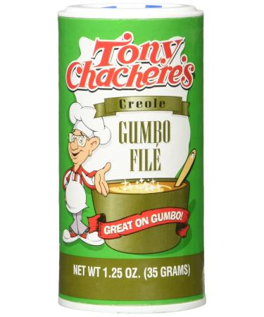 Tony Chachere's Creole Gumbo File' - 1.25 oz 1.25 Ounce (Pack of 1)
