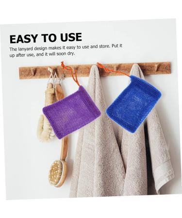Baluue 16 Pcs Soap Bag Foaming Net Bath Soap Liquid Bubble Bag Soap Saver Loofah Pouch Bath Loofah Nylon - Buy Online on SooperMarket.com
