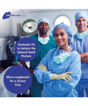 OP Surgical Glove Pure Latex Sterile Powdered Size 8.5 x50pairs - Buy Online on SooperMarket.com