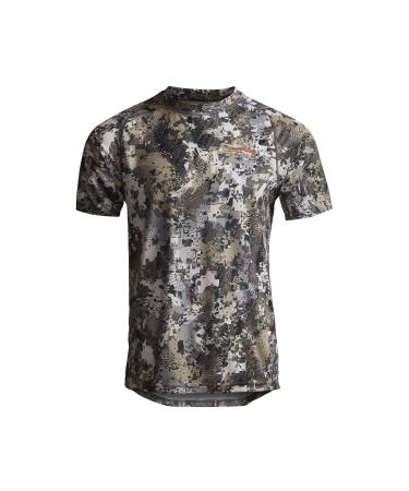 SITKA Gear Men's Core Lightweight Crew Short Sleeve Shirt Medium Elevated Ii