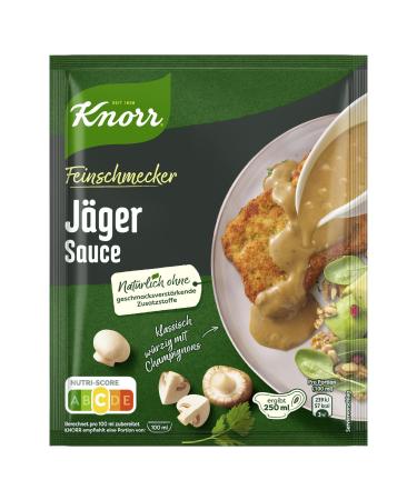 Knorr Gourmet Hunter Sauce delicious brown sauce without flavour enhancers and colourings 23x 250 ml
