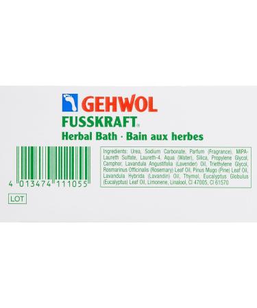 GEHWOL Herbal Bath | 14.1 oz | Soothing Foot Soak for Relaxation - Buy Online on SooperMarket.com