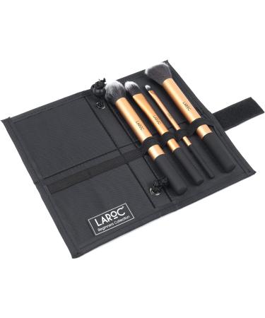 Kabuki Makeup Brushes Set 4pc LaRoc - Complete Beginner Collection | Contour Brush Foundation Brush Detailing Brush Buffing Brush Liquid & Powder Face Make-Up Brush Set - Buy Online on SooperMarket.com