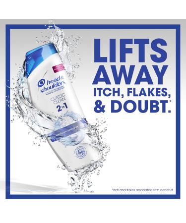 Head & Shoulders Classic Clean Anti-Dandruff 2-in-1 Shampoo & Conditioner Lemon - 13.5 Fl Oz | Shop Internationally - Buy Online on SooperMarket.com
