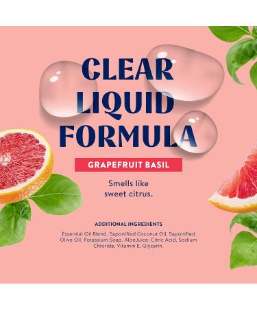 Cleancult Liquid Hand Soap Refills (32oz 3 Pack) - Nourishing & Moisturizing Formula - Eco-Friendly, Chemical-Free - Grapefruit Basil Scent - 32 Fl Oz - Buy Online on SooperMarket.com