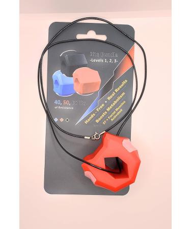 Jaw Exerciser by Mondy Moo Face & Neck Toner Exerciser Ball Fitness Ball (Red) - Buy Online on SooperMarket.com