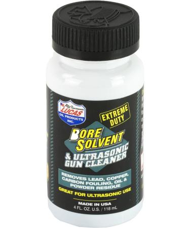 Lucas Oil Gun Cleaner - Extreme Duty Bore Solvent & Ultrasonic Cleaner - Grape Scent - 4.00 oz Bottle - Buy Online on SooperMarket.com