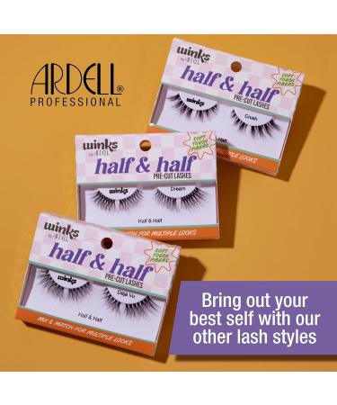 Buy Ardell Winks Half & Half Pre-Cut Lashes D j Vu - Perfect for Effortless Elegance | International Shipping Available - Buy Online on SooperMarket.com