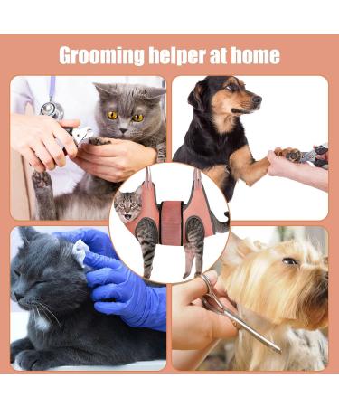 Jacekee Claw Scissors Hammock for Cats - No Scratch Pet Care Bag for Grooming & Claw Cutting - Buy Online on SooperMarket.com