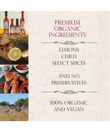 Dr Trouble Lemon Chilli Sauce HOT 125ml - Finest African Hot Sauce Gift Box - Buy Online on SooperMarket.com