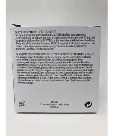 MATIS PARIS HYDRAMOOD Night Mask - Intense Hydration & Skin Renewal | #A0510011 - Buy Online on SooperMarket.com